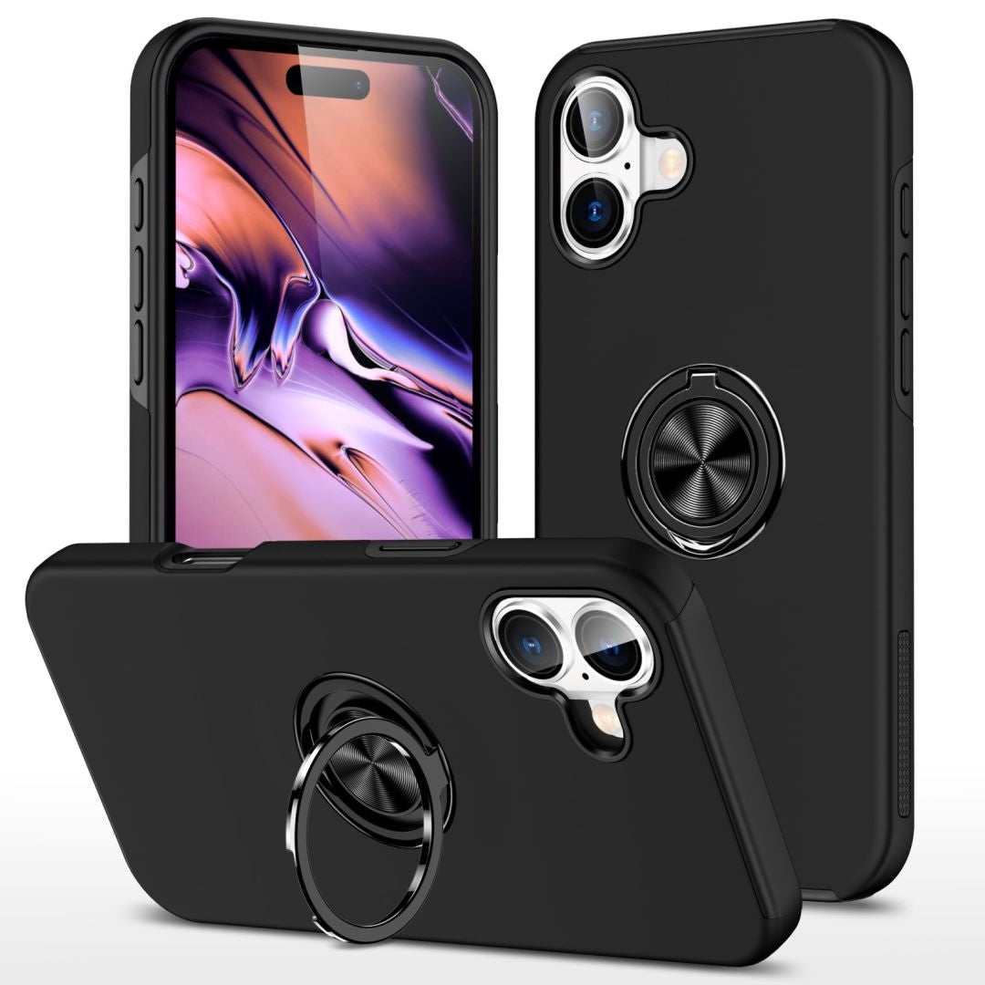 Coque hybride magnétique invisible pour iPhone 16 Coque hybride magnétique invisible pour iPhone 16
